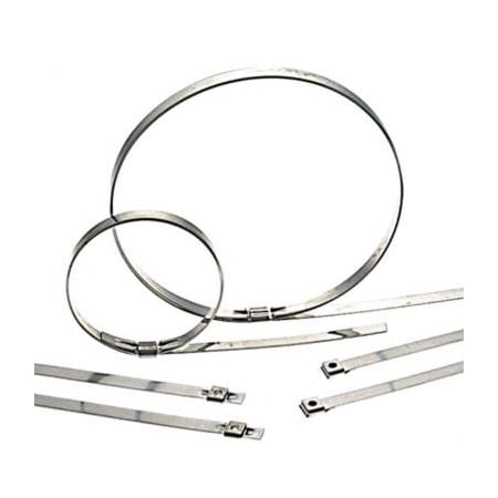 Accuform STAINLESS STEEL BAND STRAPPING CLIPS HFS125 HFS125